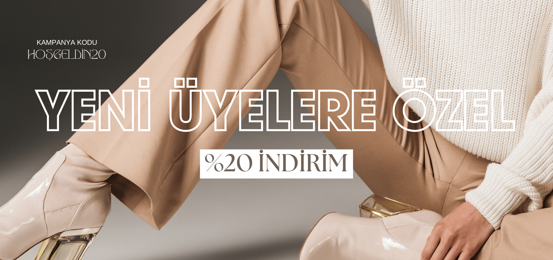 Yeni Üyelere Özel %20 İndirim!