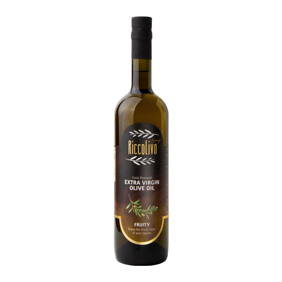 Riccolivo Soğuk Sıkım Natürel Sızma Zeytinyağı Turuncu (Meyvemsi) 750 ml