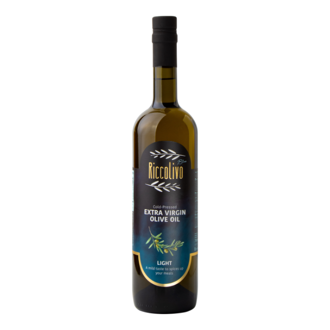 Riccolivo Soğuk Sıkım Natürel Sızma Zeytinyağı Mavi (Hafif) 750 ml