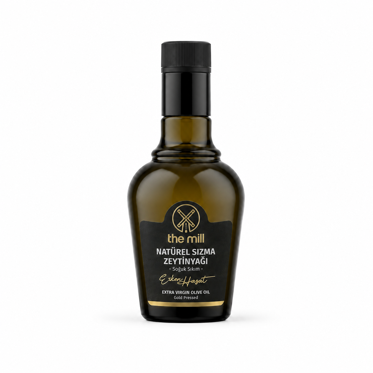 The Mill Premium Erken Hasat Soğuk Sıkım Naturel Sızma Zeytinyağı 250 ml Cam Şişe