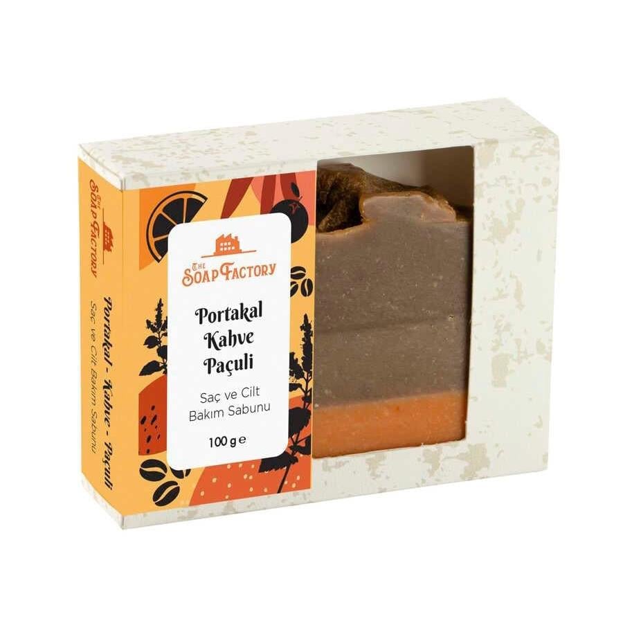 The Soap Factory Artizan Seri Portakal-Kahve-Paçuli Sabun 100 g 
