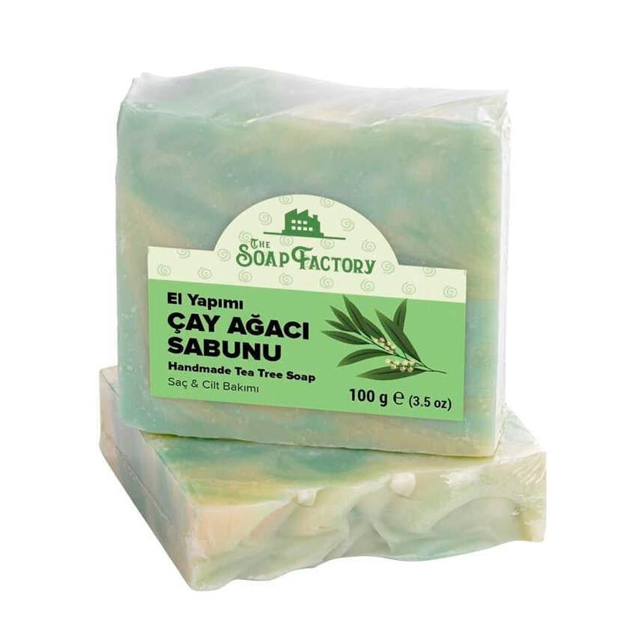 The Soap Factory İpek Seri El Yapımı Çay Ağacı Sabunu 100 g 