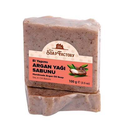 The Soap Factory İpek Seri El Yapımı Argan Sabunu 100 g 