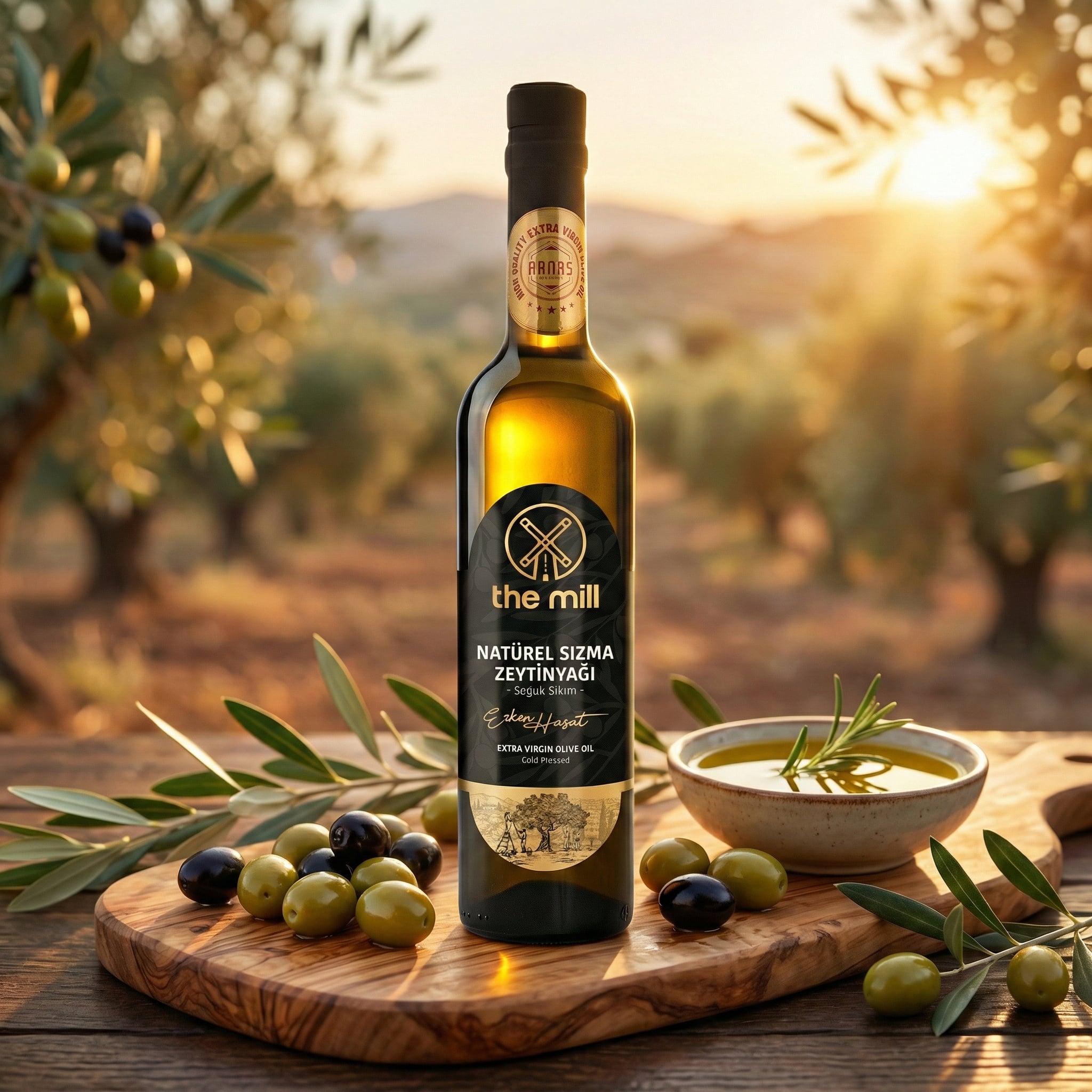 Premium Erken Hasat Soğuk Sıkım Natürel Sızma Zeytinyağı