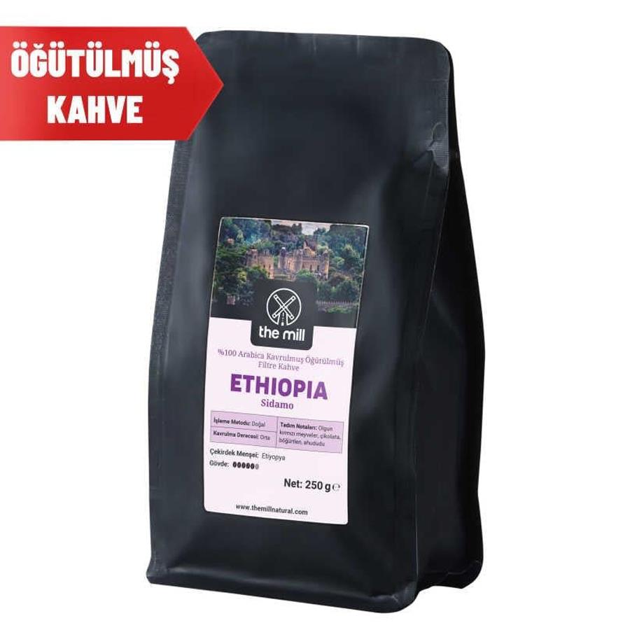 The Mill Ethiopia Sidamo Öğütülmüş Kahve 250 g - Ustalıkla Öğütülmüş Kahve Çekirdekleri