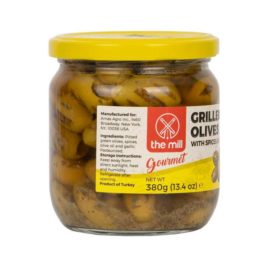 The Mill Izgara Yeşil Zeytin Baharat ve Sarımsak Soslu - 380g