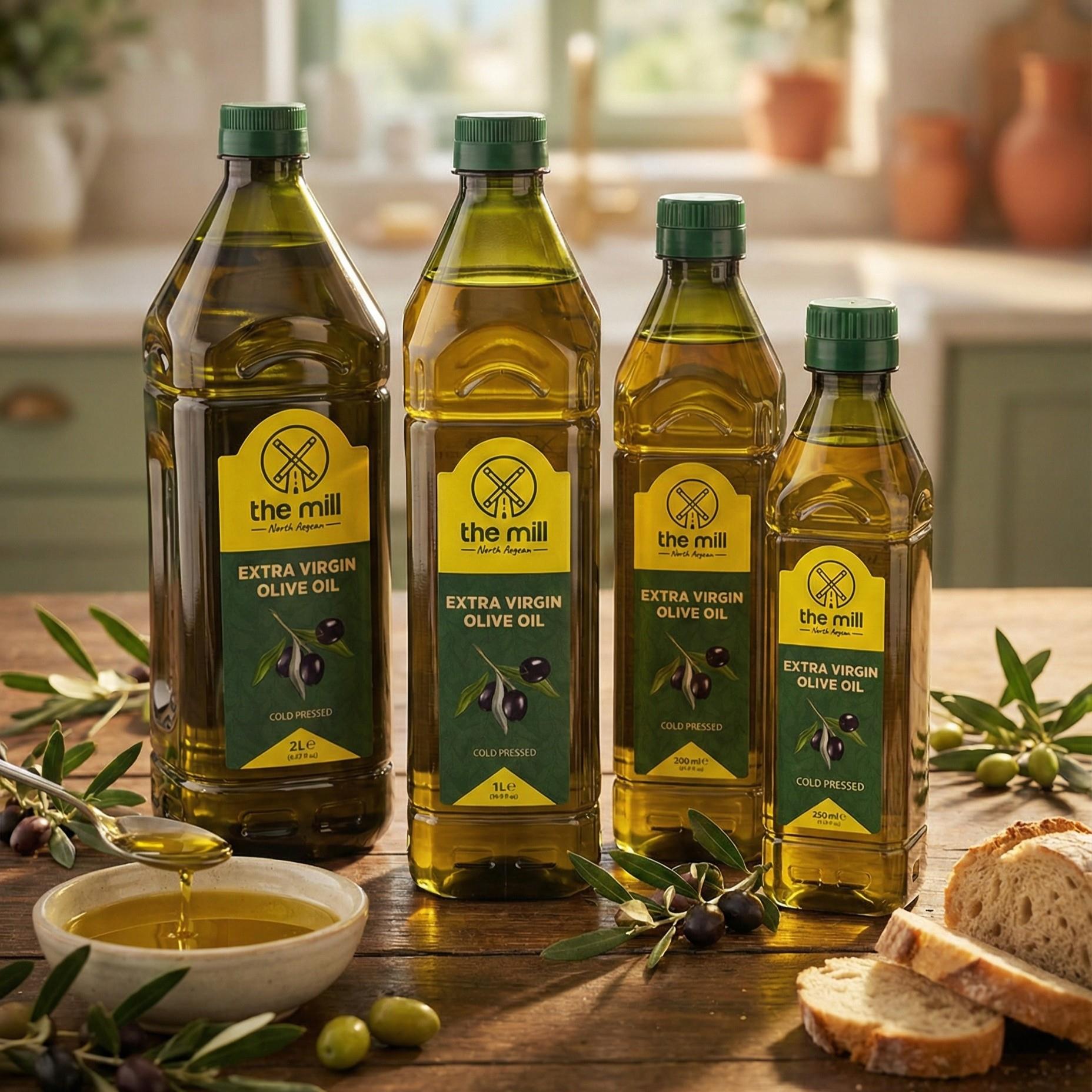 The Mill Natürel Sızma Soğuk Sıkım Zeytinyağı - 250 ml Pet Şişe