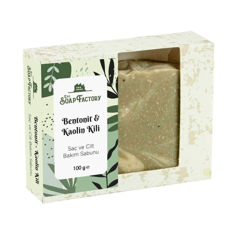 The Soap Factory Artizan Seri Bentonit ve Kaolin Killi Sabun 100 g 