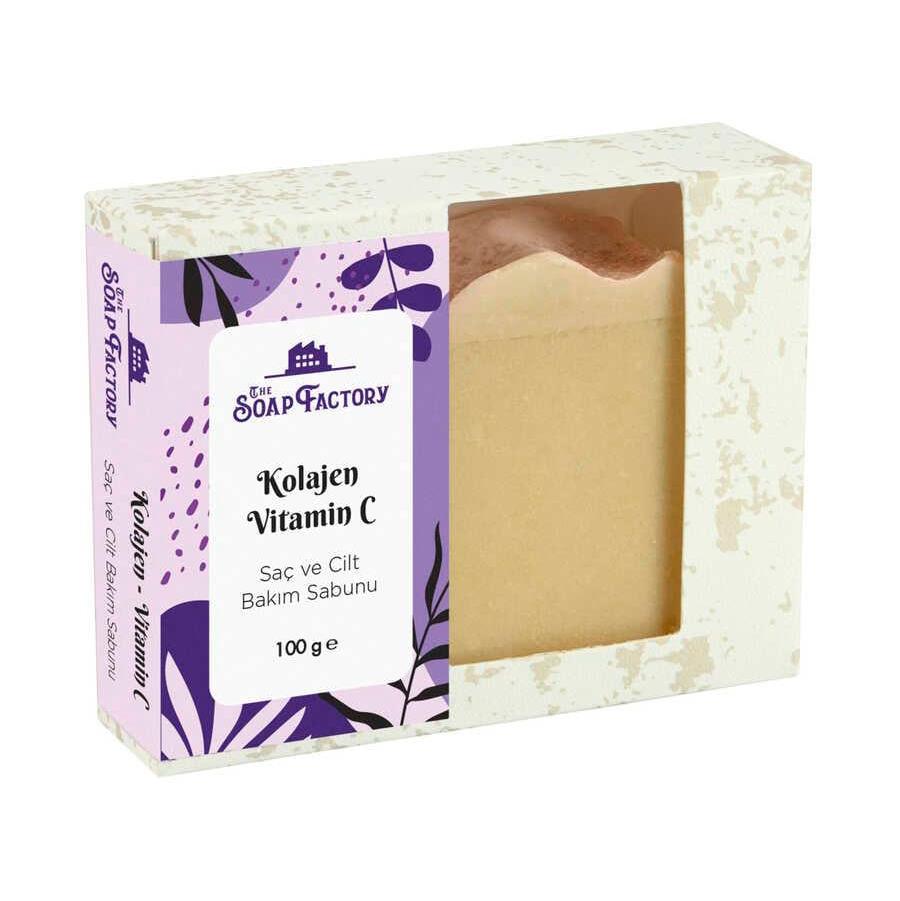 The Soap Factory Artizan Seri Kolajen-C Vitamini Sabun 100 g 