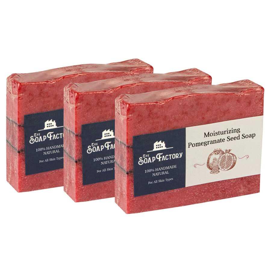 The Soap Factory Artizan Seri Nar Çekirdeği Sabunu 110 g x 3 Adet