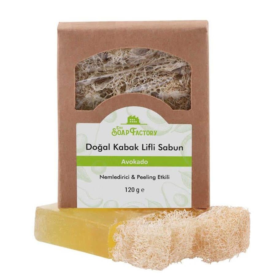 The Soap Factory Doğal Kabak Lifi Avokado Sabunu 120 g 
