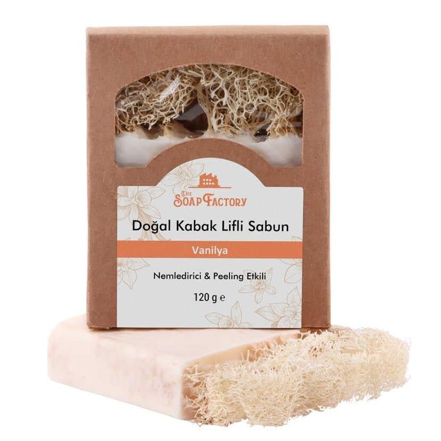 The Soap Factory Doğal Kabak Lifi Vanilya Sabunu 120 g 