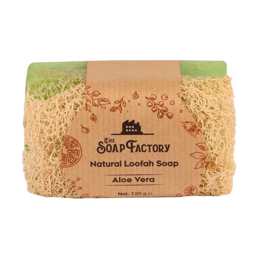 The Soap Factory Doğal Kabak Lifli Aloe Vera Sabunu 120 g 