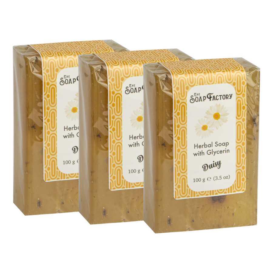 The Soap Factory Gliserinli Papatya Sabunu 100 g x 3 Adet (Toplam 300 g)