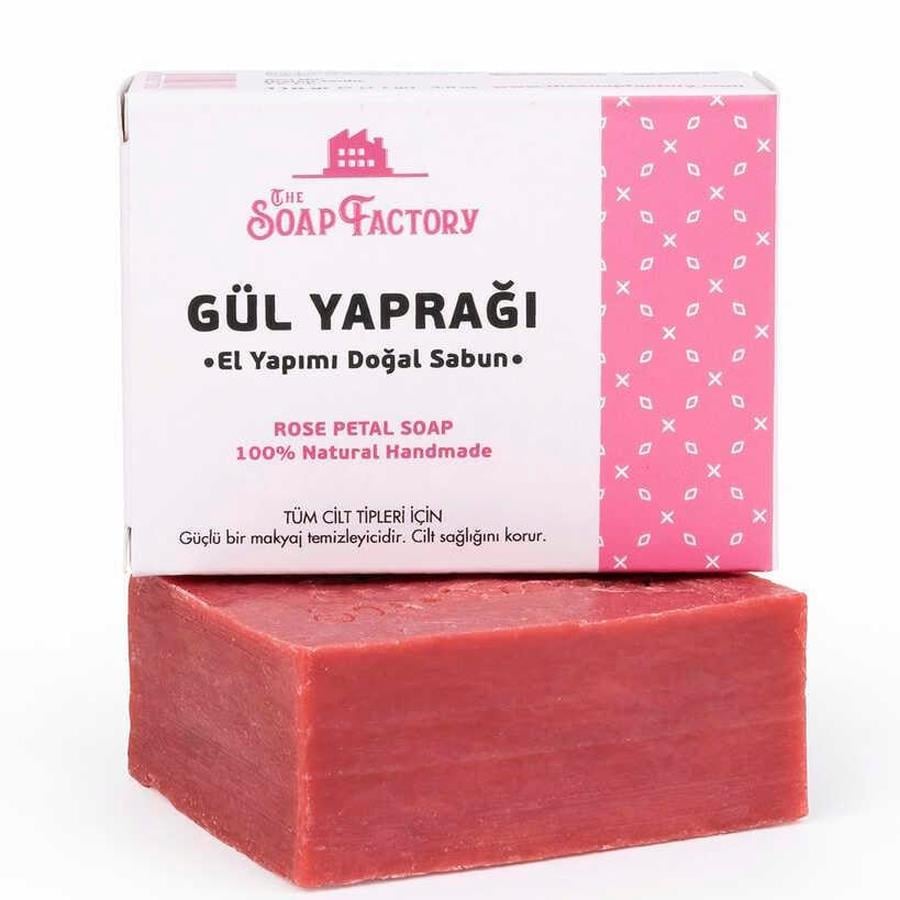 The Soap Factory Klasik Seri El Yapımı Gül Yaprağı Sabunu 110 g 