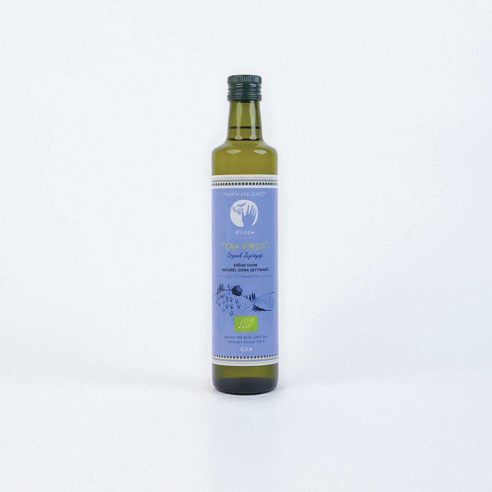 Can Paşa - ORGANİK Erken Hasat Naturel Sızma Zeytinyağı 0,5 Lt