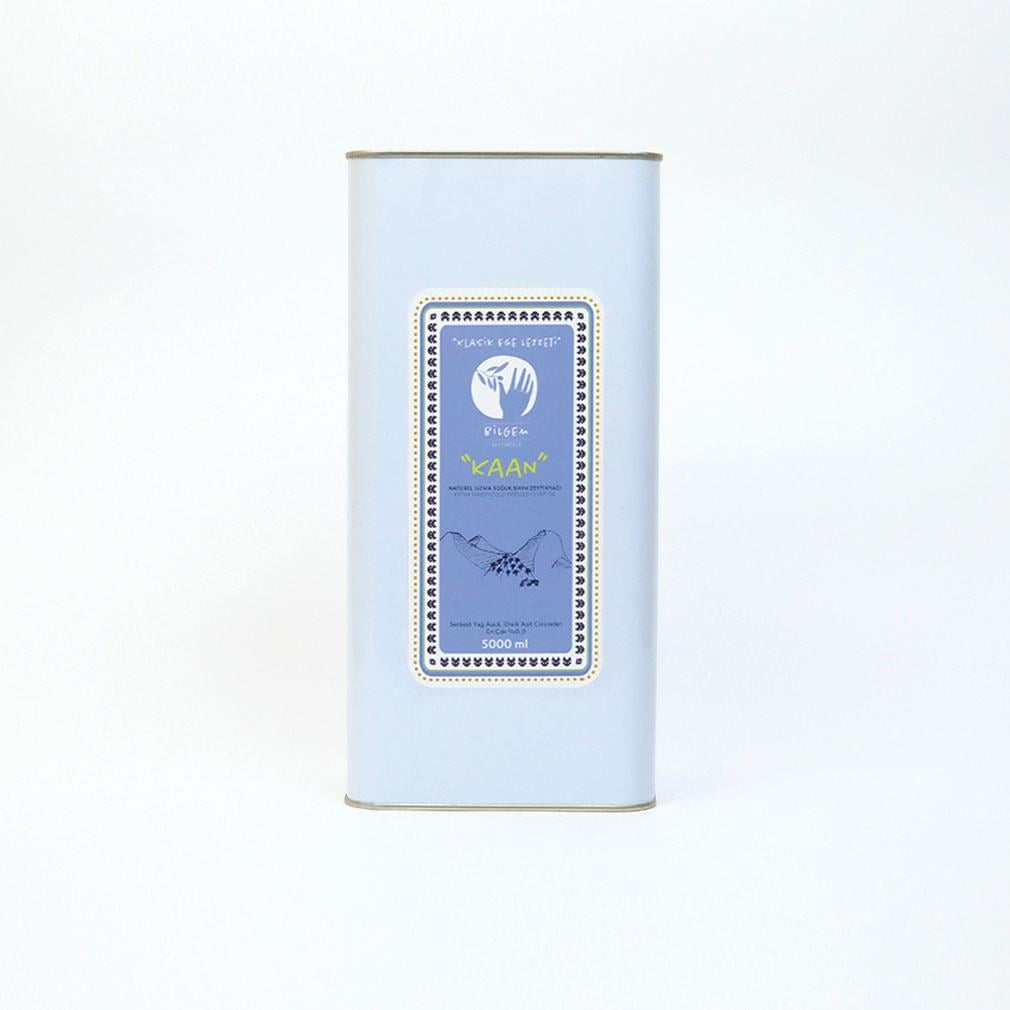 Kaan - Erken Hasat Naturel Sızma Zeytinyağı - 5 Lt