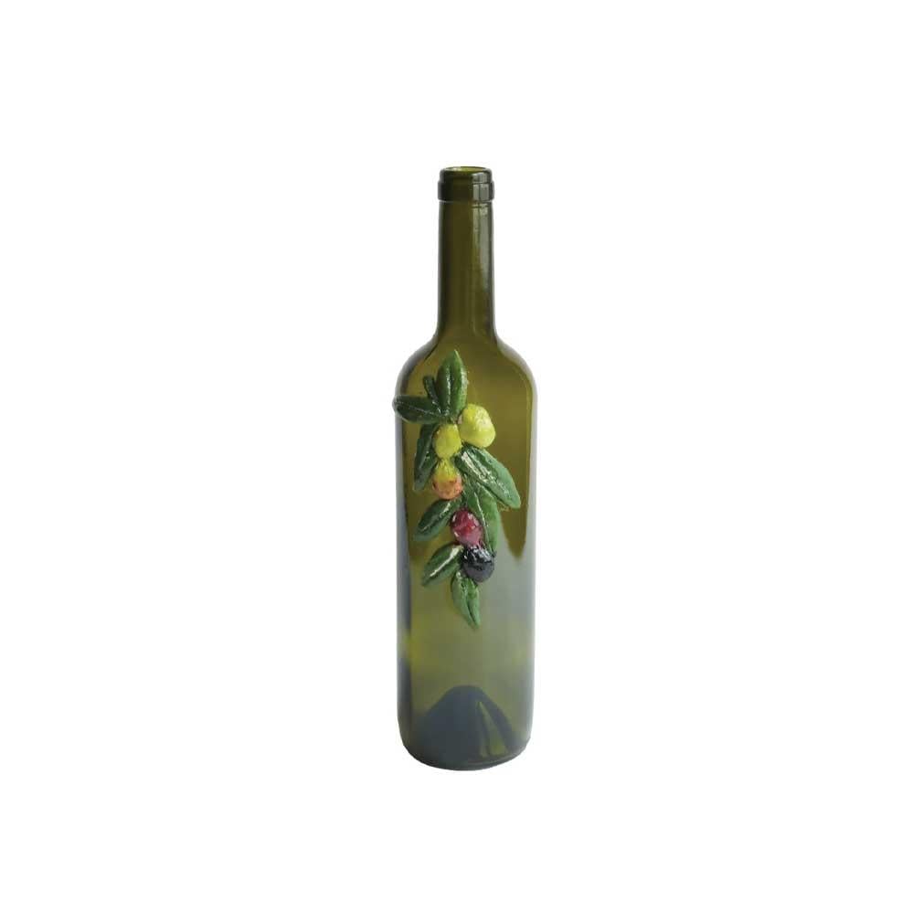 Yeşil Zeytinyağ Şişesi - 750 ml