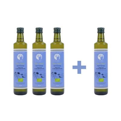 Can Paşa - ORGANİK Olgun Hasat Naturel Sızma Zeytinyağı 4x0,5 Lt (4'Lü Paket)