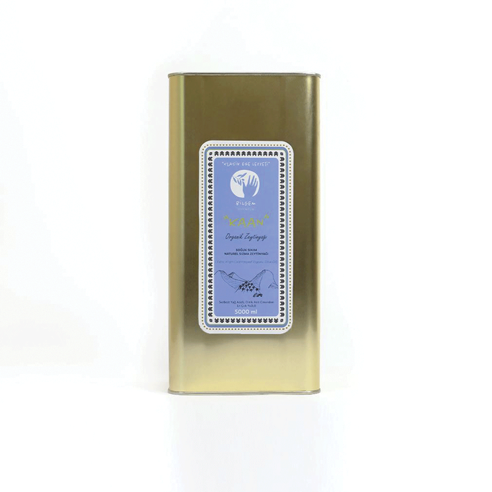 Kaan - Organik Olgun Hasat Naturel Sızma Zeytinyağı 5 lt