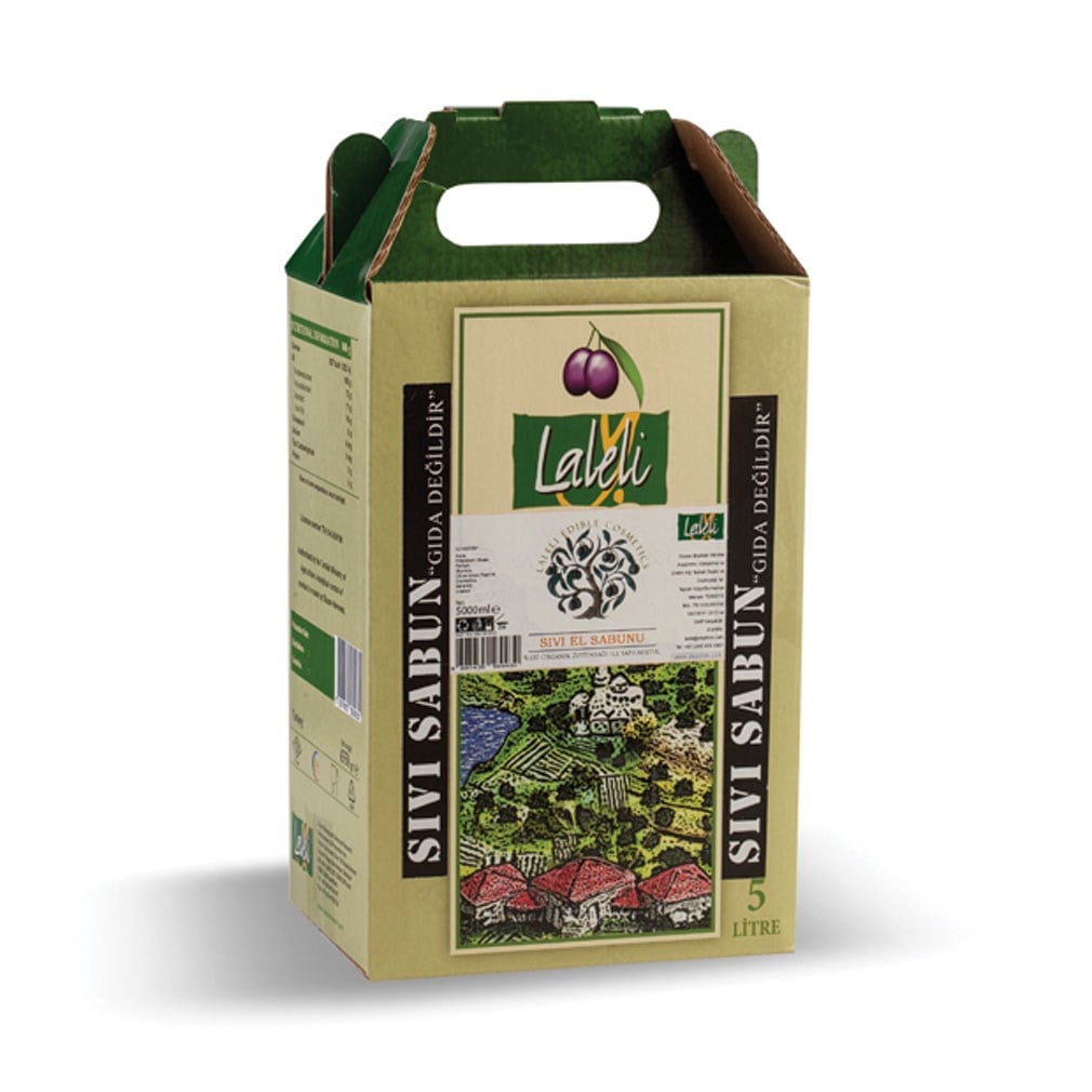 Laleli - Doğal Zeytinyağlı Sıvı Sabun - 5 Litre