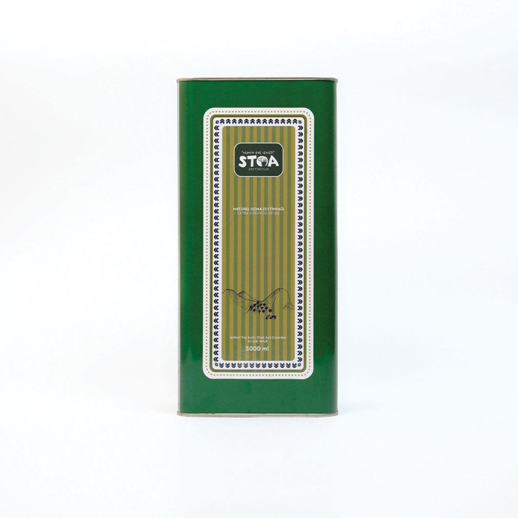 STOA - Naturel Sızma Zeytinyağı - 5 Lt