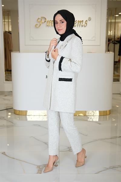 CEKET PANTOLON TAAKIM SIYAH