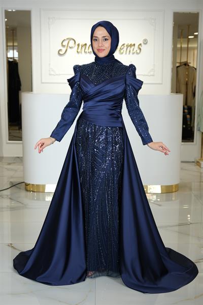 HANDAN ABİYE LACİVERT