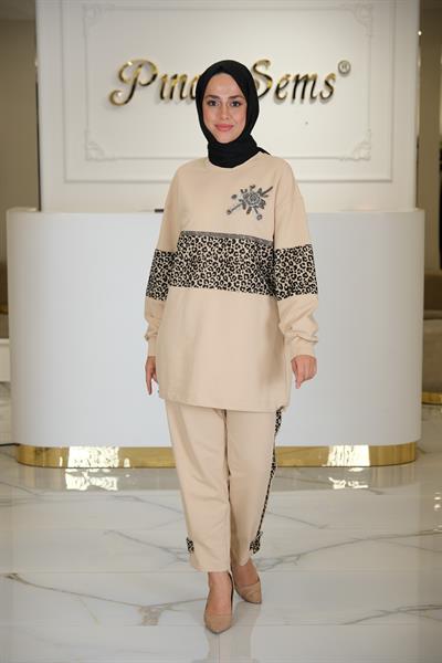 LEOPARLI TAŞLI TAKIM