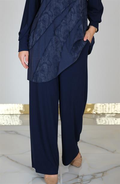 TRİKO PANTOLON LACİVERT