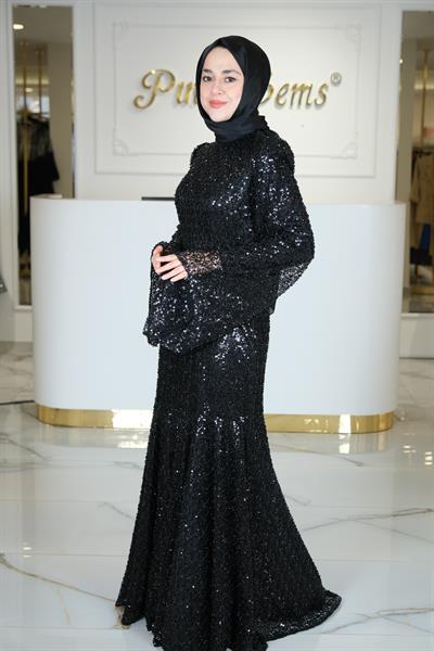 TUBA ABİYE SIYAH