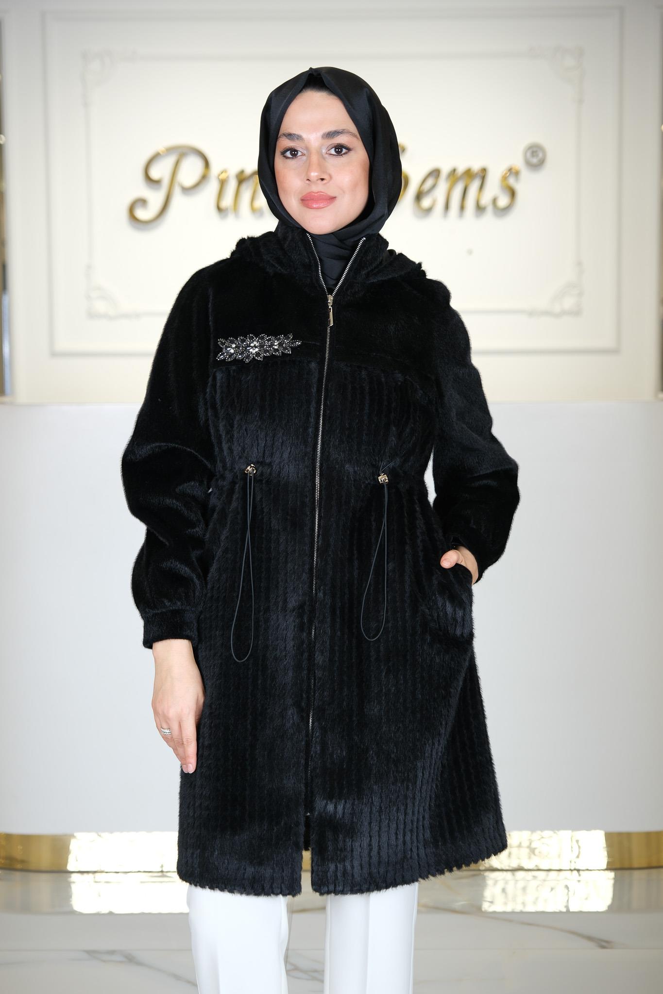 ANGORA KABAN SİYAH