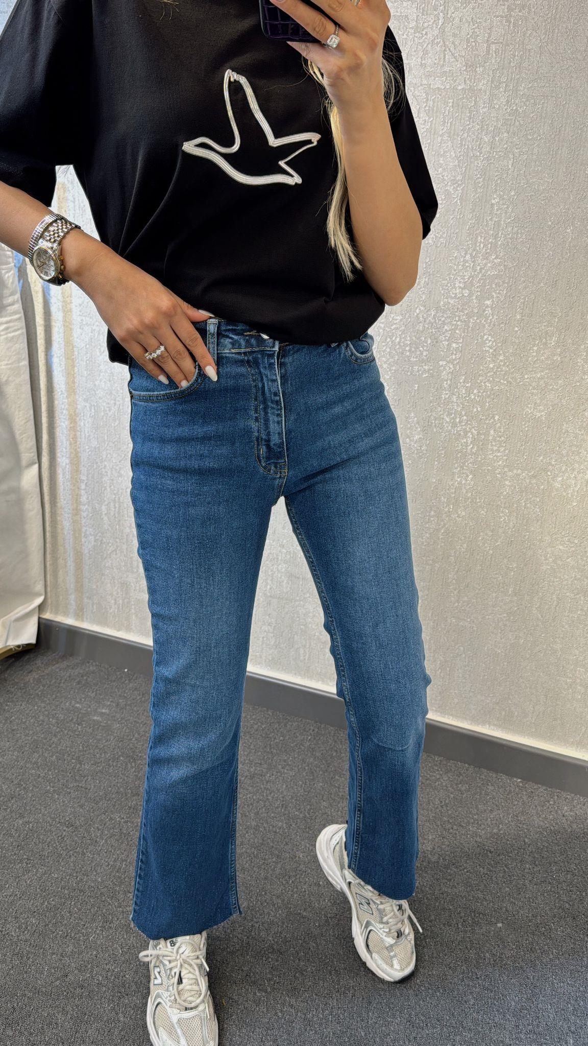 KBA FLARE JEAN MAVİ