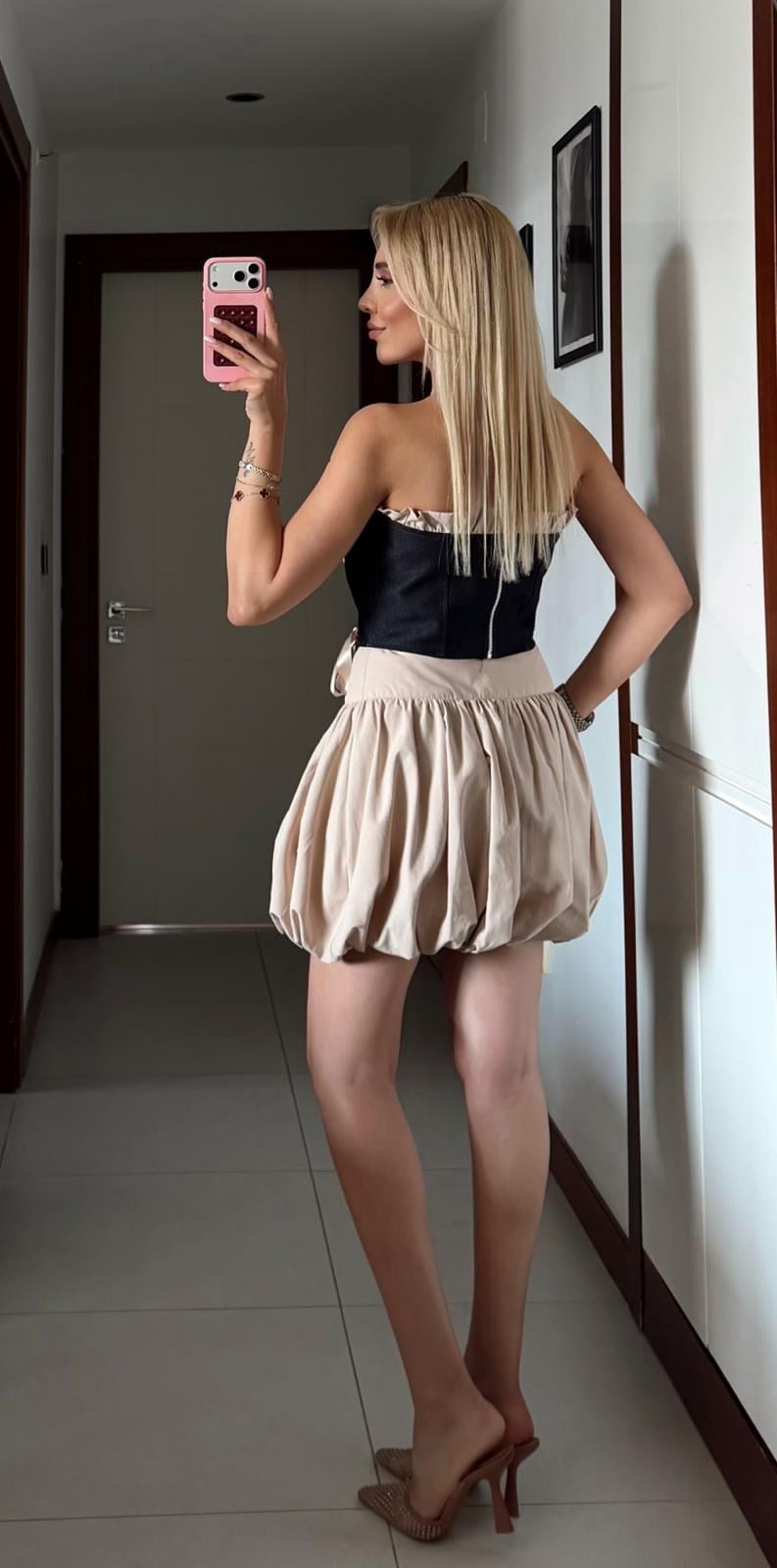 KORSELİ BALON ETEK TAKIM
