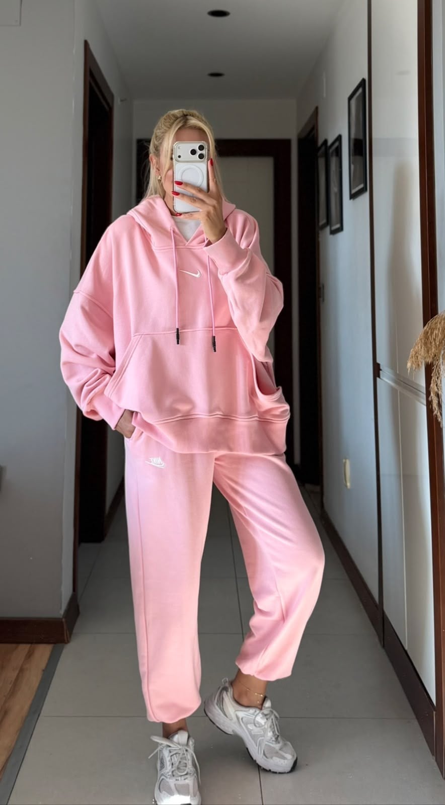 ORJ MARKA NK PEMBE SWEAT ESOFMAN TAKIM