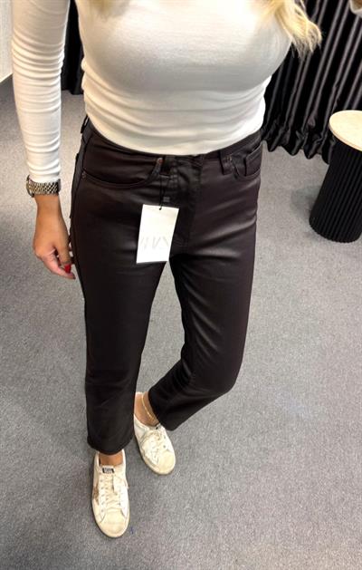 ACI KAHVE MUMLU BOY FİT JEAN KAPALI PAÇA 