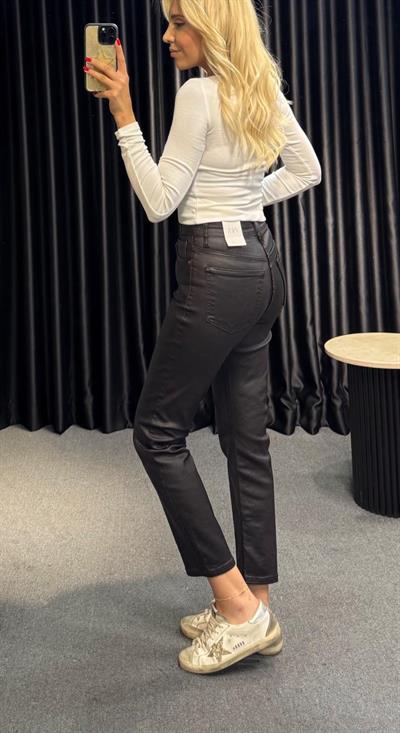 ACI KAHVE MUMLU BOY FİT JEAN KAPALI PAÇA 