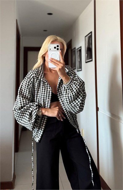 ARİANA POTİKARE DESEN CEKET