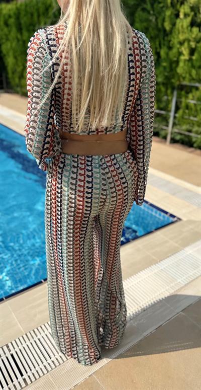 BAĞLAMALI KROŞE ÖRGÜ TAKIM