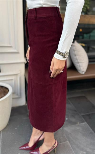 BORDO ARKA YIRTMAÇLI KALEM ETEK