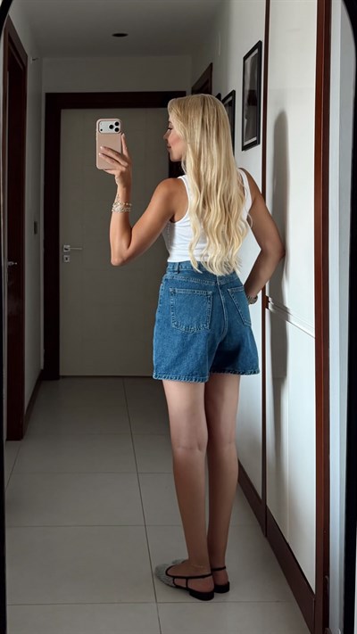 CS DENİM ŞORT