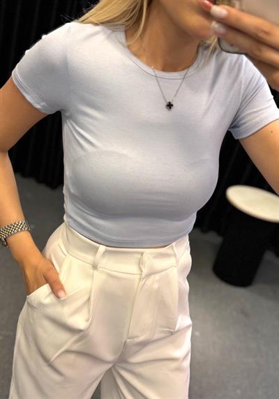 DİLVİN MODAL CROP MAVİ