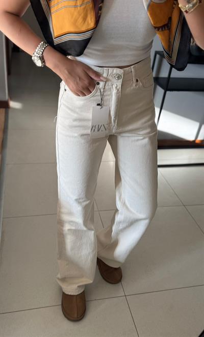 EKRU ORJ MARKA STRAİGHT JEAN