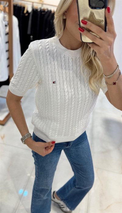 EKRU TOBY KISA KOL TRİKO