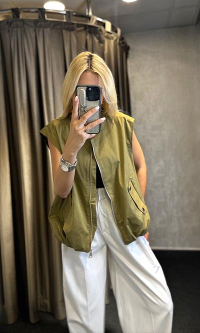 FERMUARLI YELEK HAKİ