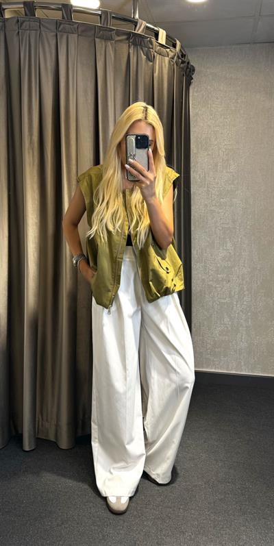 FERMUARLI YELEK HAKİ