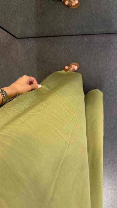 İP ASKILI TENSEL ELBİSE YAĞ YEŞİLİ