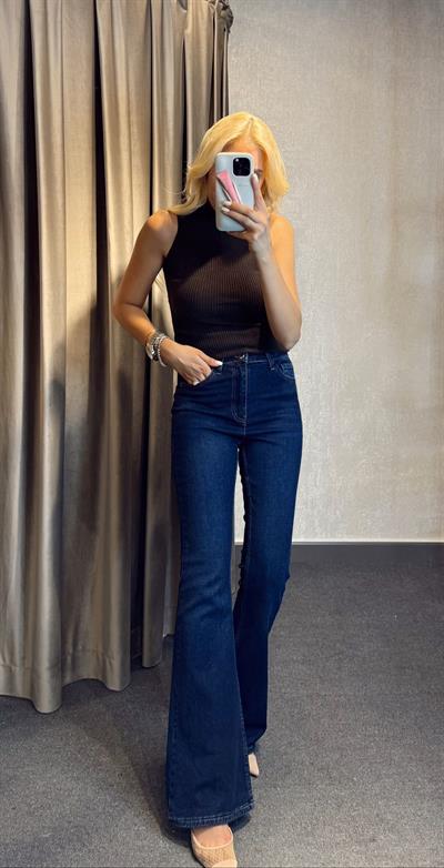 İSPANYOL PAÇA JEAN MAVİ