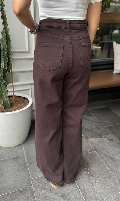 KAHVE ORJ MARKA MASSİ WİDELEG KAPALI PAÇA JEAN