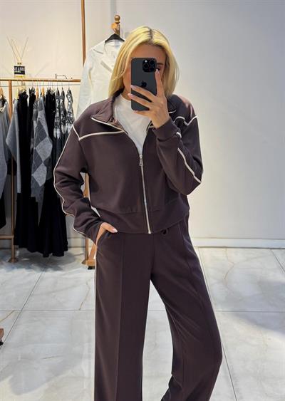 KAHVE ORJ MARKA OYSH ŞERİTLİ TAKIM